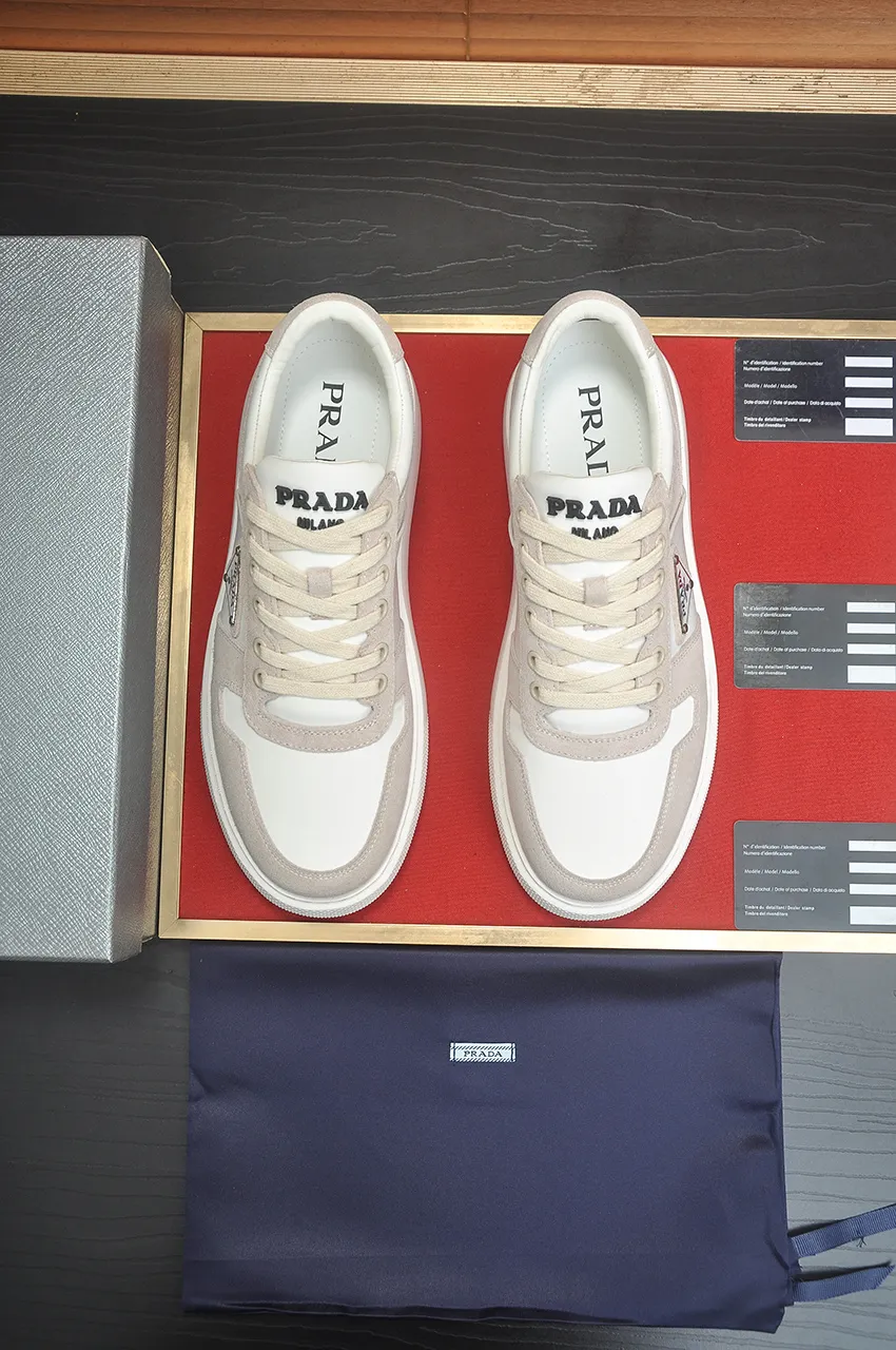 Men's shoes 💰580💶【PRADA】Top original, new season, high quality original goods, top imported calfskin with original imported glue, imported cowhide inside with original cowhide feet, original outsole! Quality guaranteed! Code 38-45 (45 customized)